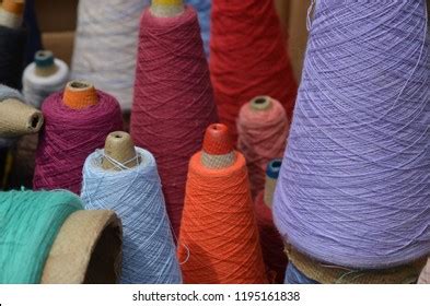 Tapered Spools Cotton Thread 2 Stock Photo 1195161838 | Shutterstock