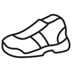 Running Shoes Outline Vector Images (over 2,900)