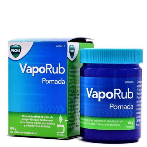 Vicks Vaporub Pomada Gramos Tama O Grande Farmasoler