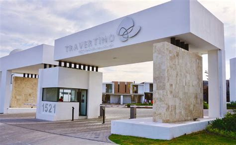 Travertino Residencial Casas El Refugio Querétaro Fraccionamiento Bojai