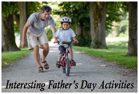 Interesting Father's Day Activities