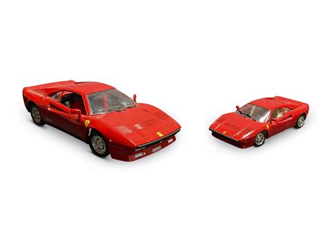 Ferrari 288 GTO 1 16 And 1 24 Scale Models By Polistil And Cb Car The