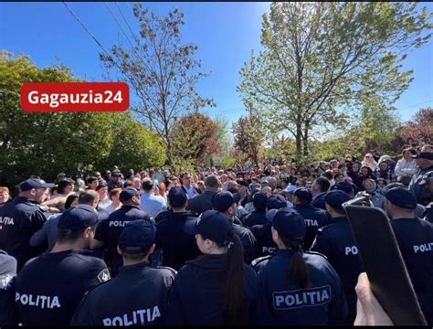 Proteste N G G Uzia N Contextul Vizitei Neanun Ate A Maiei Sandu