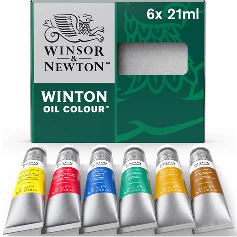 Winsor Newton Winton Oil Paint Tube Set Ml Art Supplies From