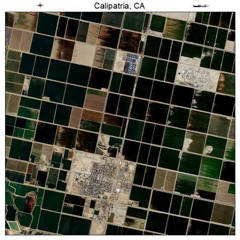 Aerial Photography Map of Calipatria, CA California