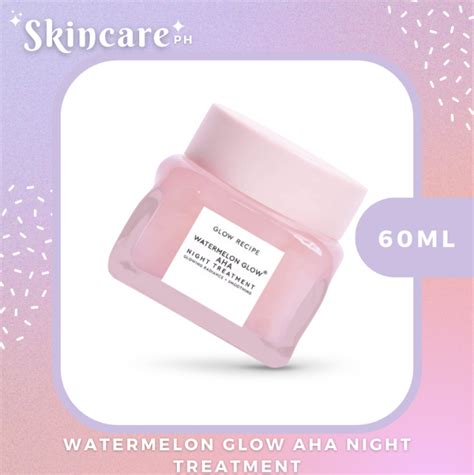 Glow Recipe Watermelon Glow Aha Night Treatment Lazada Ph