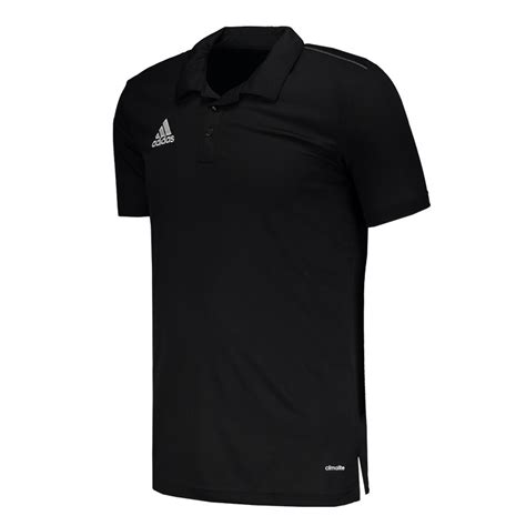 Polo Adidas Core Preta Futfanatics