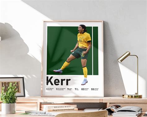 Printable Sam Kerr Poster Australian Forward Women's - Etsy