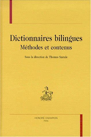 Amazon In Buy Dictionnaires Bilingues M Thodologie Et Contenus Book