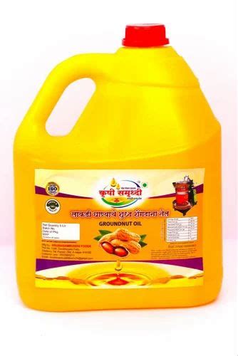 Groundnut Oil Cold Press 5 Litre Safflower Oil From Parner