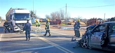 Ruta 205 trágico accidente tres fallecidos en la intersección de Ruta