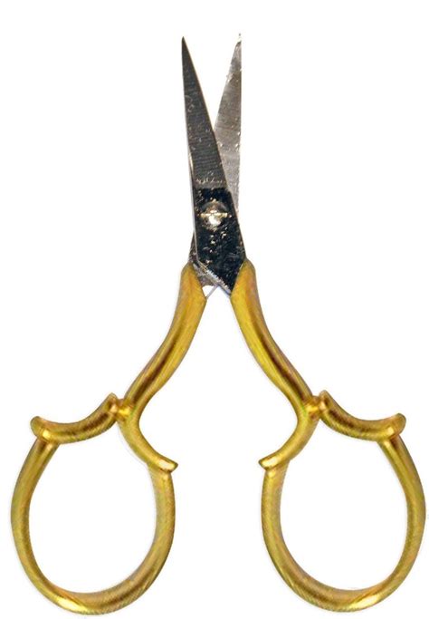 Amazon Sullivans Heirloom Embroidery Leaf Handle 4 Gold Scissors