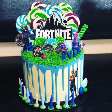 Fortnite Drip Cake