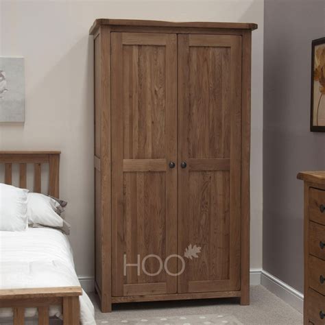 Torino Solid Oak Gents Wardrobe House Of Oak