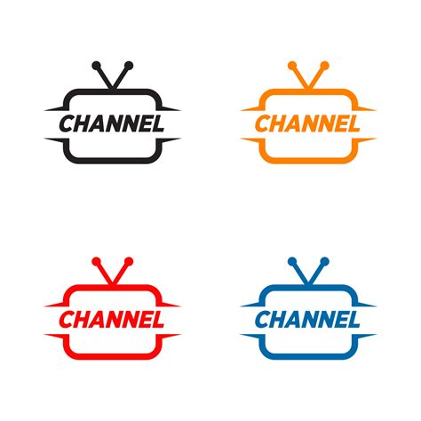 TV or Television channel program logo design 3726655 Vector Art at Vecteezy