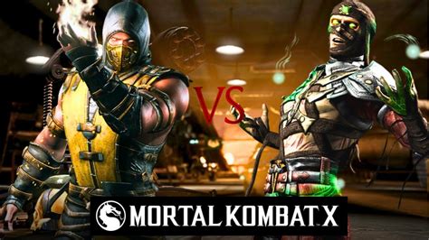 Mortal Kombat XL Scorpion Vs Ermac YouTube