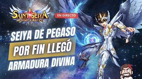 Summon Fest Por Seiya De Pegaso Armadura Divina Saint Seiya Legend Of