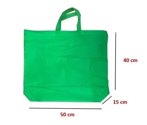 Bolsas Ecologicas Reutilizables Medianas 50x 40 X15 Paq 25 Meses