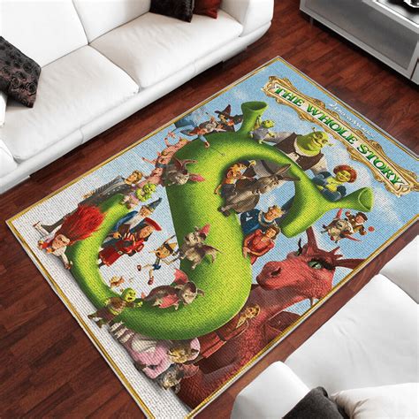 Shrek Area Rug – Home Decor – Bedroom Living Room Decor, Living Room ...