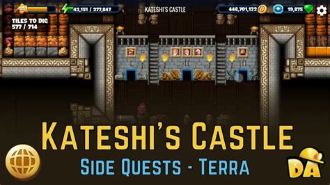 Kateshi S Castle Terra Side Quest Diggy S Adventure YouTube