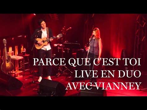 Axelle Red Vianney Parce Que C Est Toi Accords Chordify