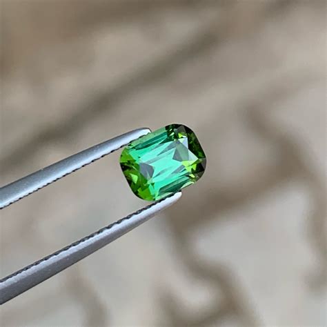 Exquisite Mint Green Cut Tourmaline Stone Tourmaline For Jewelry Gandhara Gems