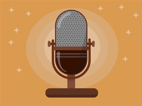 Vector Microphone By Andra Secelean On Dribbble