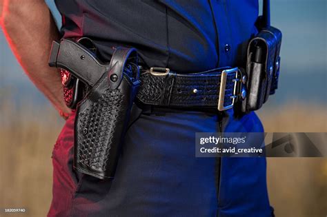 Closeup Of Police Officer Belt High-Res Stock Photo - Getty Images