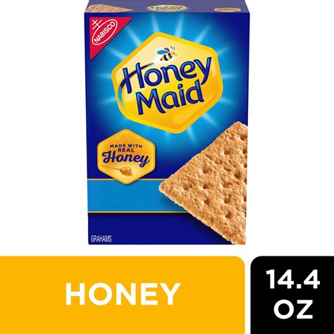 Honey Maid Real Honey Graham Crackers, 14.4 oz Box - Walmart.com