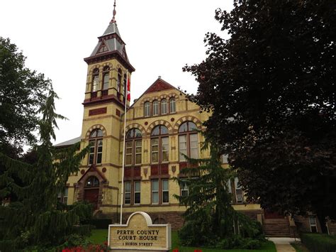 Perth County Courthouse Stratford Ontario Stratford Is A Flickr