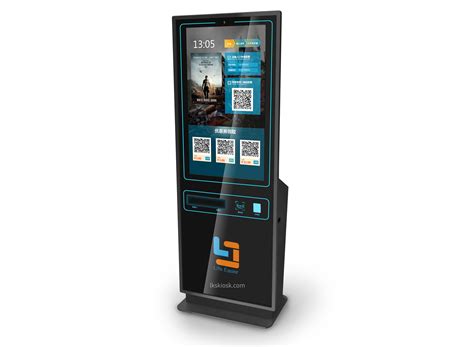 43 Inch Free Standing Kiosk Self Service Kiosk Payment Kiosk With