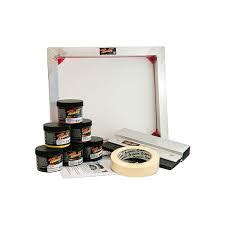 Permaset Aqua Screen Printing Kit Cavalier Art Supplies