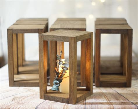 10 Bulk Wedding Lantern Centerpiece Rustic Wedding Table Etsy Rustic Wedding Table Decor