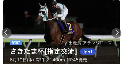 6月19日（水）の勝負レースはjpn1さきたま杯！本日も購入の皆様おめでとうございました。｜競馬生活