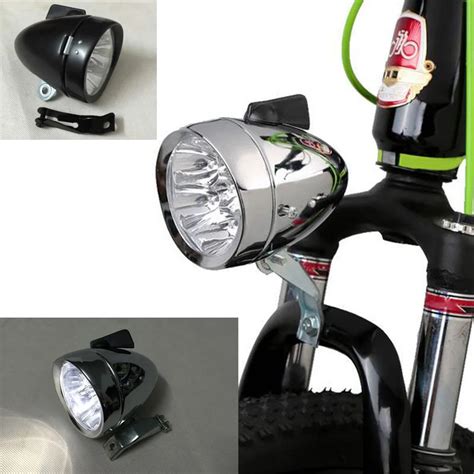 Bright Led Vintage Cycling Front Light Bicycle Headlight Retro Bike