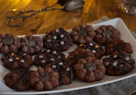 Espresso Schoko Spritzgebäck Schnell einfach Cookie und Co