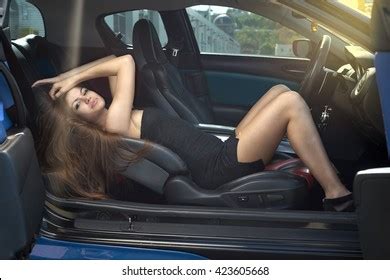 Sexy Woman Car Stock Photo Shutterstock