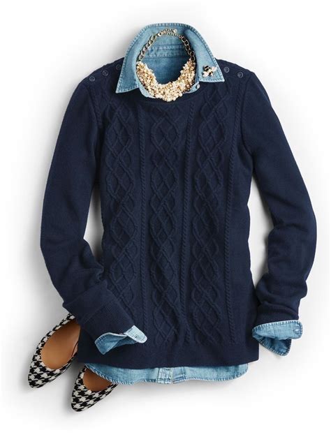 Classic Style Women Casual Wear Sweater With Collared Shirt