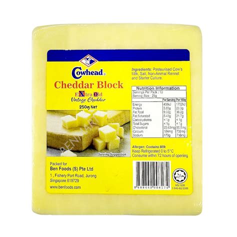 Cowhead Cheddar Block G Ben Mart