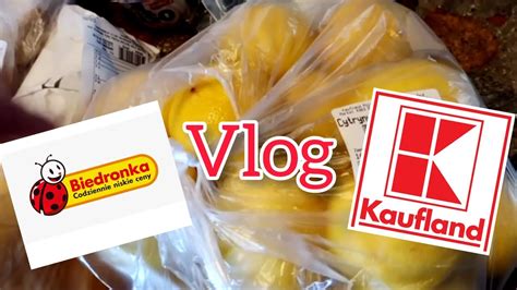 Food Haul Z Biedronki I Kaufland Vlog Youtube