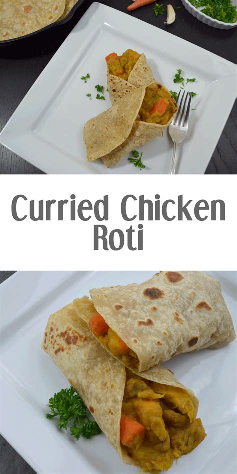 Curried Chicken Roti - Today I Might...