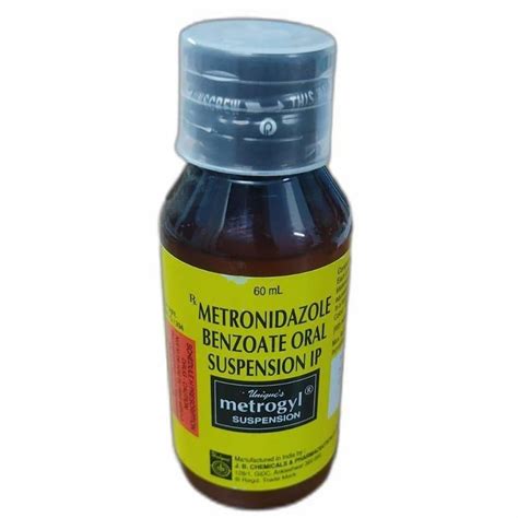 Metrogyl Metronidazole Benzoate Oral Suspension At Rs Bottle