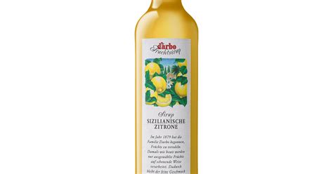 Sirup 500 Ml Sizilianische Zitrone A Darbo AG