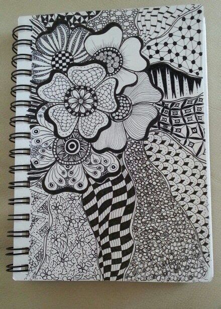 Inspired By Zentangle Patterns And Starter Pages Of 2022 Doodle Art