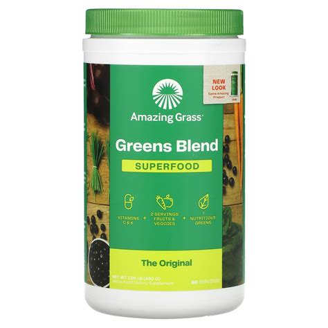 Amazing Grass Green Superfood Powder Nutrition Facts Besto Blog