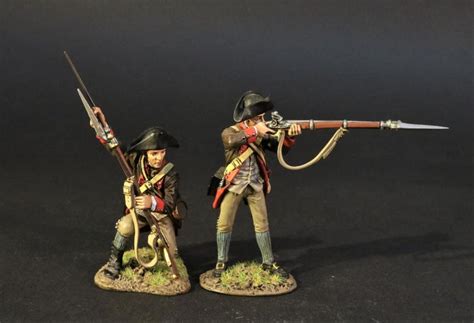 Two Line Infantry Th Massachusetts Regiment Continental Army