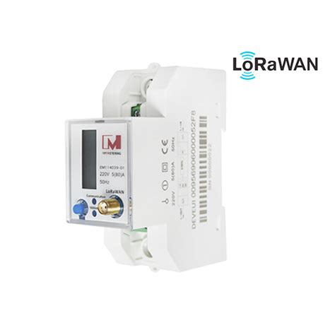 EM114039 01 MID Approval LoRa EU 868 Mhz Single Phase Electric Energy