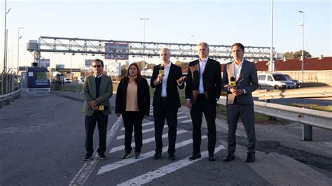 Rodríguez Larreta inauguró la primera autopista inteligente de la