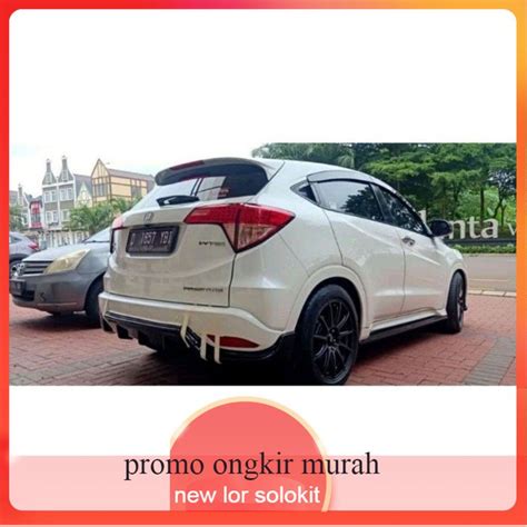 Jual Bodykit Belakang Hrv Top Line Grade A Kuat Ringan Tebal Body Kit