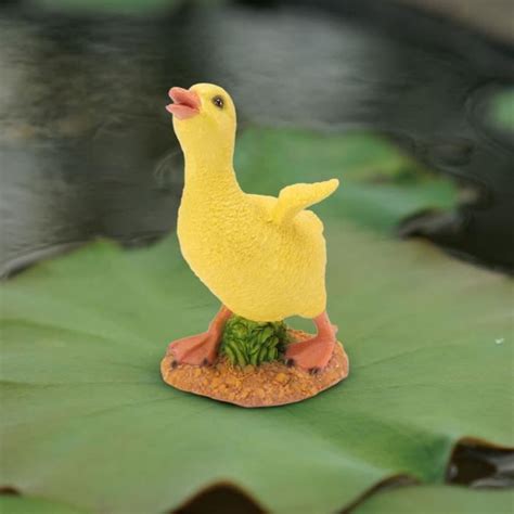 Duck Garden D Cor Simulation Canard Figurine R Sine Canard Tang